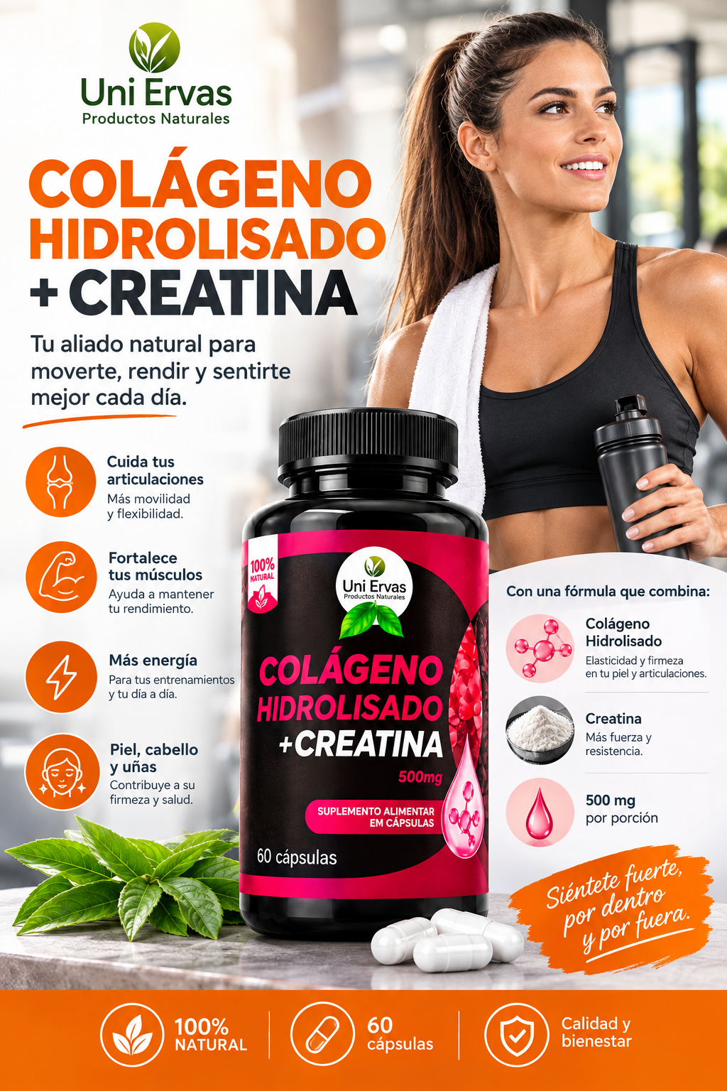 colágeno y creatina para tu bienestar colágeno y creatina para tu bienestar